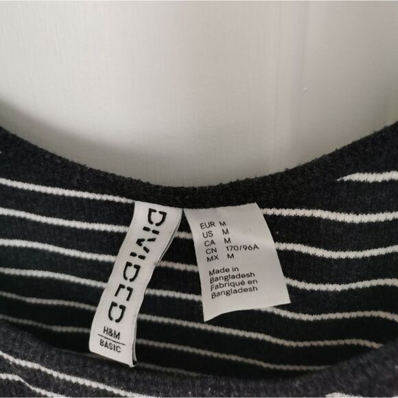 H&M striped dress size M - Picture 2 of 6